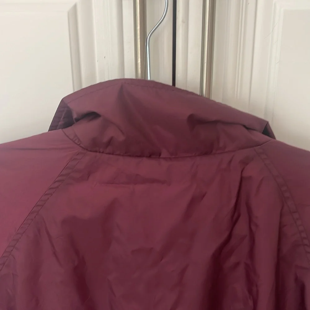 Hawk’s Bay Maroon Burgundy nylons Jacket windbreaker size 2XL - Picture 4 of 11